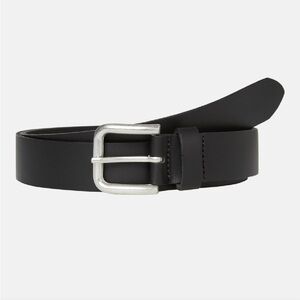 Vero Moda Black Belt with Silver Buckle